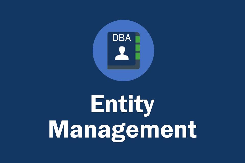 Entity Management